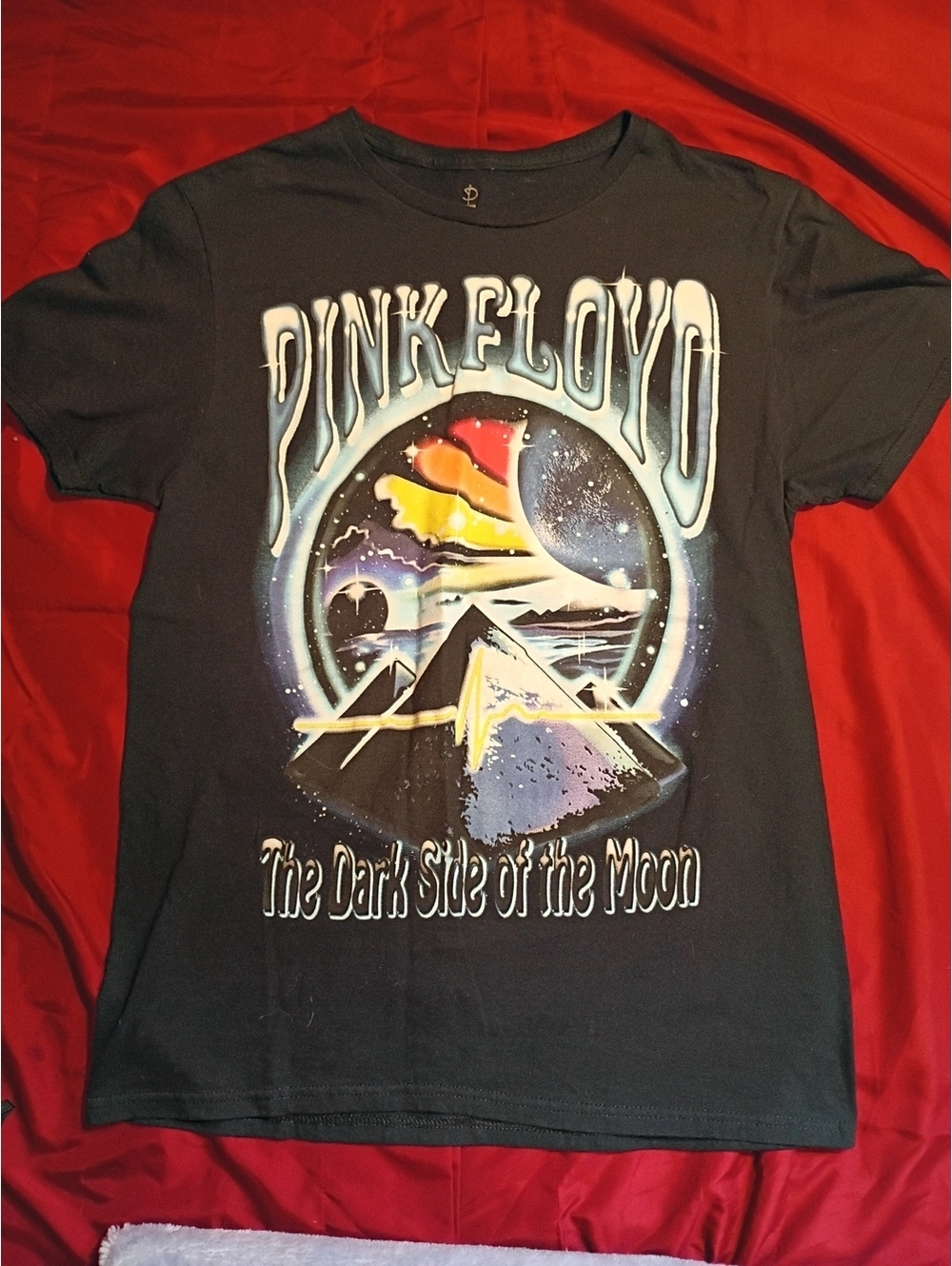 Pink Floyd The Dark Side of the Moon Graphic T-Shirt Medium